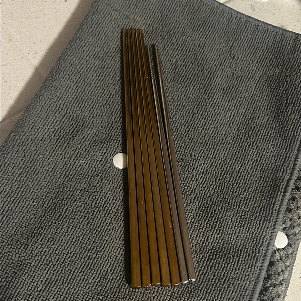 Chopsticks Elegant Gold and Silver Chopsticks Set 3